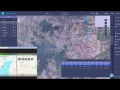 10 км обнаружение границы анти дронов реального времени данных анти-заторможения линейной поляризации