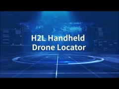 1.5 км ручная радиочастота Анти-Дронная система низкая ошибка 700+ типов коммерческих дронов.